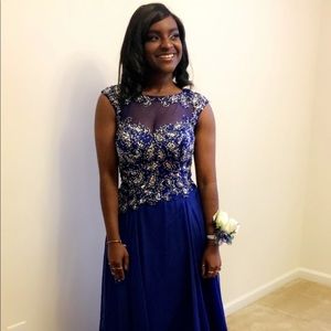 Royal Blue Prom Dress/Gown